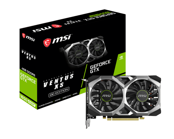 MSI GTX 1650 SUPER VENTUS XS OC 4GB GDDR6