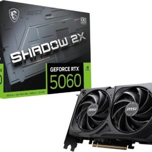 MSI GeForce RTX 5060 Shadow 2X OC 8GB GDDR7 Graphics Card