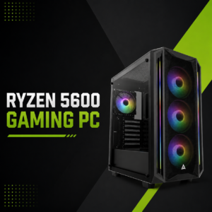 Ryzen 5-5600 Gaming PC (GTX 1660TI 6GB,8GB DDR4 RAM, SSD 128GB)