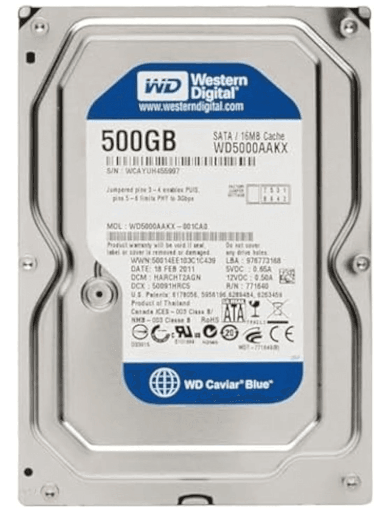 WD Hard Disk Western Digital 500 GB