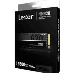 Lexar NM620 M.2 2280 NVMe SSD 256GB up to 3300MB/s read, 1300MB/s write - LNM620X256G